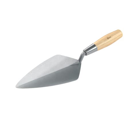 Bon Tool Bon 72-232 Brick Trowel, Carbon Steel Nl 10" Wood Handle 72-232